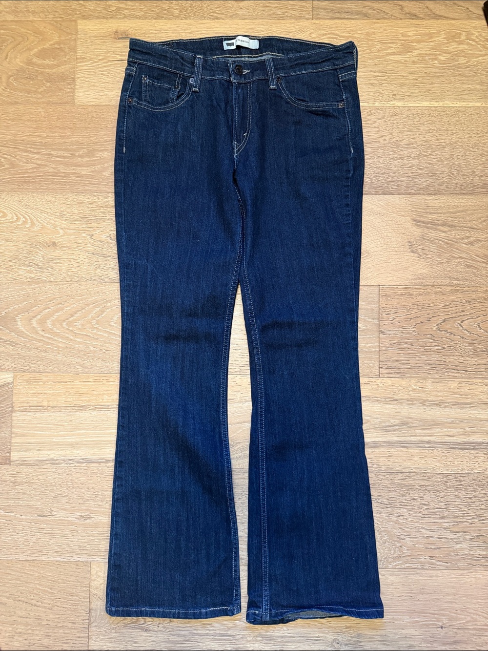 Levi's Dark Blue Flare Jeans